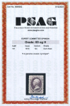 Stamp of United States » 1870-75 National Bank Note Co. and Continental Bank Note Co. Issues 1870, H.Clay 12c dull violet mint very lightly hinged original gum,  graded 85