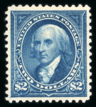 Stamp of United States » 1894-98 Bureau Issues 1895, Madison 2$ bright blue mint original gum