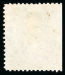 Stamp of United States » 1861-1866 issue 1861, Washington 90c blue shade (72) used stamp grid