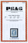 Stamp of United States » 1861-1866 issue 1861, Washington 90c blue shade (72) used stamp grid
