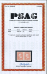 Stamp of United States » 1867 Grill Issue   1861, Washington 3c Proof Scott n° 94P5 nice unused