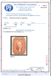Stamp of United States » 1857-61 Issue 1860, Jefferson 5c brown shade (30A) hinged original