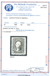 Stamp of United States » 1867 Grill Issue   1868, Washington 12c black shade "E" grill unused no gum