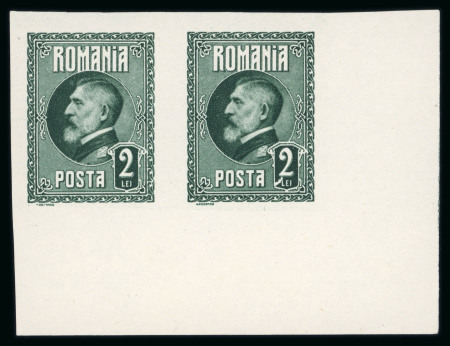 Stamp of Romania » Later Issues 1926 King Ferdinand 60th Anniversary Issue: imperf