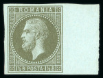 Stamp of Romania » 1872-79 Prince Carol I - Perforated 1872 Prince Carol 'Paris' Issue imperforated set.