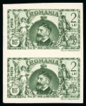 Stamp of Romania » Later Issues 1927 50th Anniversary of Independence, pairs of th