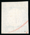 Stamp of Romania » 1872 Prince Carol I - Perforated 1872 Frame stone proof in light blue on thin white
