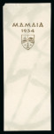 Stamp of Romania » Later Issues 1934 Mamaia Jamboree, Scouts Issue: group of 7 ove