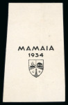 Stamp of Romania » Later Issues 1934 Mamaia Jamboree, Scouts Issue: group of 7 ove