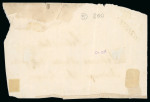 Stamp of Romania » United Principalities 1862-1864 1862-1864 30 Par blue (2) tied to large partial co