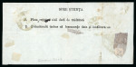 Stamp of Romania » United Principalities 1862-1864 Handstruck 30 parale deep blue, touched at top lef