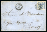 Stamp of Romania » United Principalities 1862-1864 1864 30 parale blue printed from plates, with fair
