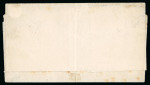 Stamp of Romania » 1868-70 Prince Carol I - New Currency 3 bani violet, a four margined example on local pr