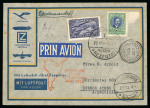 Stamp of Romania » Later Issues Zeppelin 1932 4th South American Flight: registere