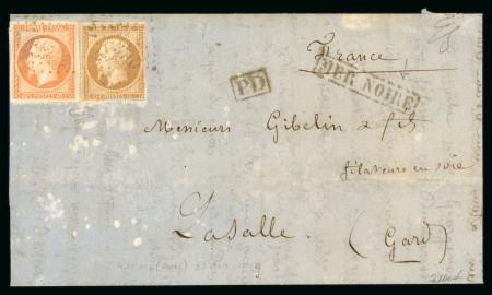 Stamp of Romania » Austrian Levant Post Offices » French Levant Post Offices French Offices in Levant: Interesting letter writt