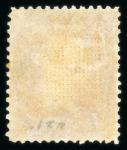 Stamp of United States » 1867 Grill Issue   1867 3c rose E. Grill with large part original gum