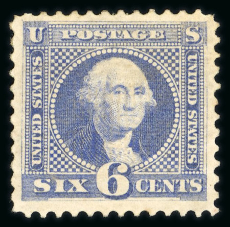 Stamp of United States » 1869 Pictoral Issue 1869 6c ultramarine with part original gum (a trif