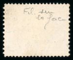 Stamp of Egypt » 1867-69 Penasson » Issued Stamps 2pi blue, used, with unrecorded variety without watermark
