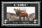 Stamp of Ireland » Essays & Proofs (E1-E167) 1937, Walter Till Essay: Irish Elk 2s6d, stamp size