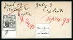 Stamp of Mauritius » 1883-91 Surcharges, Arms & Jubilee Issues (SG 112-35, 137) 1900-05 Arms Issue Small format, group of three De La Rue strking book pieces