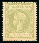 Stamp of Spanish Colonies » Fernando Poo Fernando Poo : 1879-1907, nice mint and used collection
