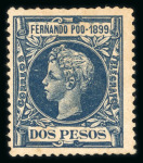 Stamp of Spanish Colonies » Fernando Poo Fernando Poo : 1879-1907, nice mint and used collection