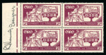 Stamp of Ireland » 1922-49 Dublin Government Printing Works Issues 1937 Constitution 2d ruby and 3d blue, mint nh sheet