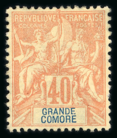 Stamp of Colonies françaises » Grande Comore Grande Comore : 1897-1912, territoire complet Y&T n°