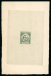 Stamp of Ireland » Essays & Proofs (E1-E167) 1922 Perkins, Bacon Co.: 3d Hibernia seated, by designer