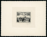 Stamp of France » Poste Aérienne 1947, Très bel ensemble de 4 épreuves du timbre Poste Aérienne Y&T n°20