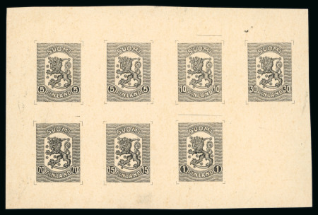Stamp of Finland The First Definitives Independent Issues of Finland