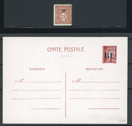 Stamp of France » Libération Orléans (Loiret), Libération, types Pétain, Arc de