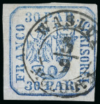 Stamp of Romania » United Principalities 1862-1864 1862 3p 6p and 30p mint and used accumulation on pages