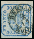 Stamp of Romania » United Principalities 1862-1864 1862 3p 6p and 30p mint and used accumulation on pages