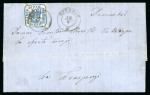 Stamp of Romania » United Principalities 1862-1864 1862 30 parale postal history group