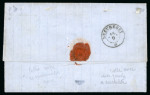 Stamp of Romania » United Principalities 1862-1864 1862 30 parale postal history group
