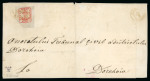 Stamp of Romania » 1858 (1st Nov.) - 1861 Moldavia - Handstruck at Jassy - Imperforate 1858 Moldova Bull 80p white wove paper, two wrappers