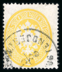 Stamp of Romania » Austrian Levant Post Offices Postmark accumulation