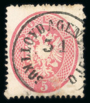 Stamp of Romania » Austrian Levant Post Offices Postmark accumulation