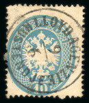 Stamp of Romania » Austrian Levant Post Offices Postmark accumulation