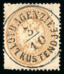 Stamp of Romania » Austrian Levant Post Offices Postmark accumulation