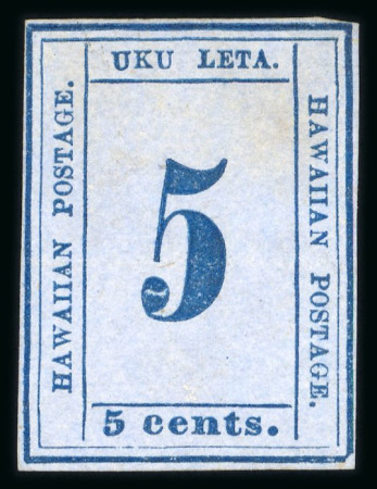 Stamp of United States » U.S. Possessions » Hawaii Hawaii : 1864, Scott n° 22 (*) fine stamp Behr certificate