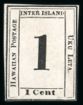 Stamp of United States » U.S. Possessions » Hawaii Hawaii : 1864, Scott n° 19 (*) fine stamp signed Calves