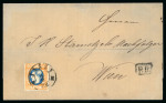 Stamp of Romania » Collections, Lots etc. 1857-71 group entires and fronts