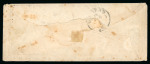 Stamp of Egypt » Italian Post Offices » Mixed Frankings 1866 (14 Jan) Envelope bearing 1866 1 Piastre in combination with Italy 1863 60 Centesimi violet