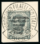 Stamp of Italy » Regno d'Italia Italy : 1922, Triest Congress Sassone n° 123-126 used