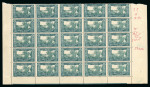 Stamp of Colonies françaises » Wallis et Futuna Wallis et Futuna, 1930 : 35c vert bleu Y&T 51Aa, panneau