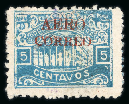 Stamp of Honduras 1925, amazing collection of the air post stamps showing the AERO CORREO overprint