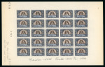 Stamp of Colonies françaises » Tunisie Tunisie, 1947: Tête de Neptune, Y&T n°319B, en feuille