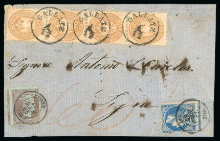 Stamp of Romania » Collections, Lots etc. 1850-70s wrappers and entires